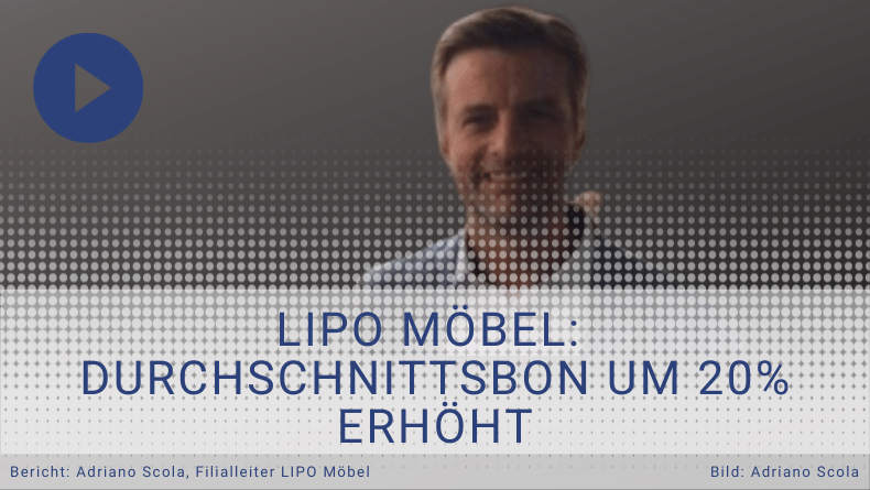 Adriano S. - Filialleiter LIPO-Möbel - Durchsetzungsprogramm Testimonial - Thomas witt