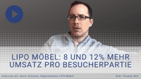 LIPO Möbel: Regionalleiter berichtet von Erfolgen im Durchsetzungsprogramm