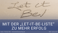 Die 80/20 Regel – Was wirkt stärker, Effizienz oder Effektivität?