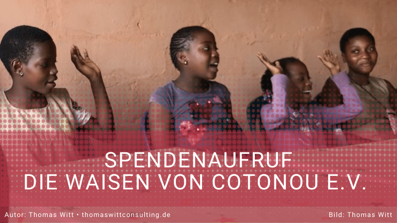 Spendenaufruf - Die Waisen von Cotonou e.V.