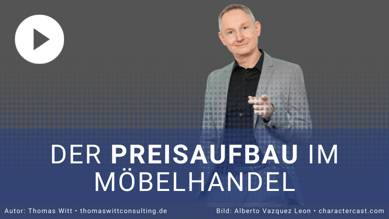 Der Preisaufbau im Möbelhandel ist erwiesenermaßen ungünstig!