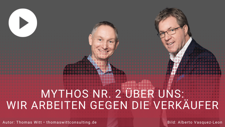 [VIDEO] - Mythos II - Thomas Witt arbeitet nur für Möbelhändler und nicht für Möbelverkäufer