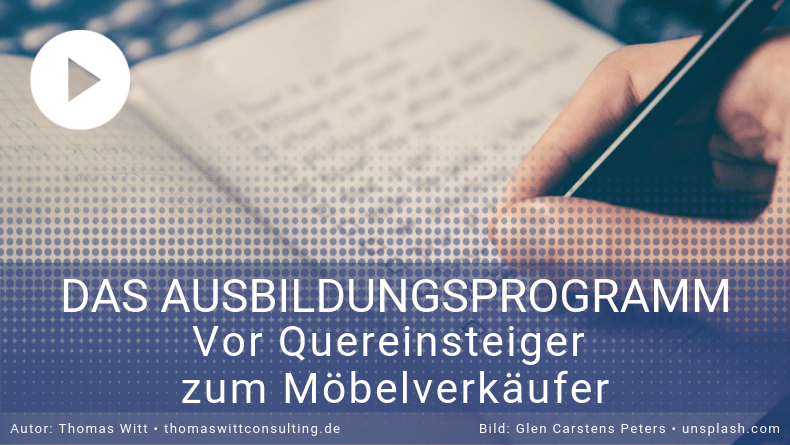 [VIDEO] Ausbildungsprogramm: Vom Quereinsteiger zum Möbelverkäufer