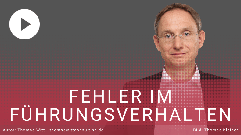 [VIDEO] Fehler im Führungsverhalten demotivieren unsere Möbelverkäufer?