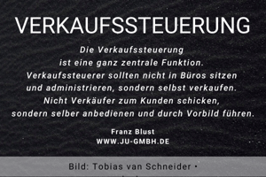 Verkaufssteuerung Franz Blust