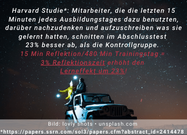 Harvard Study  - Aufschreiben - Lernen