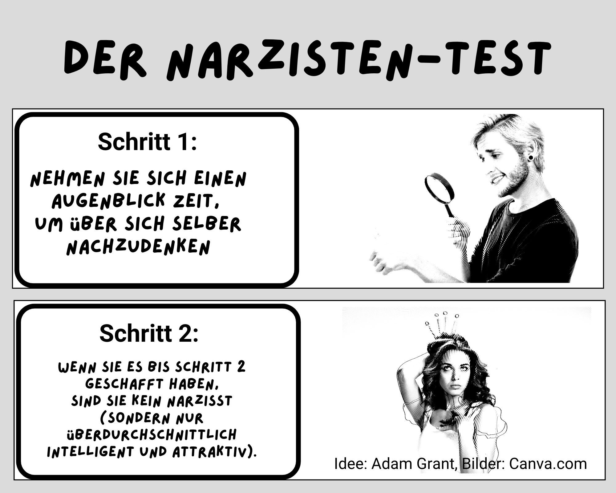 Der Narzisten Test