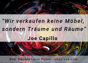 Wir verkaufen keine Möbel sondern Räume und Träume